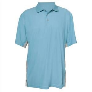 NEW CALCUTTA men's performance polo shirt in blue